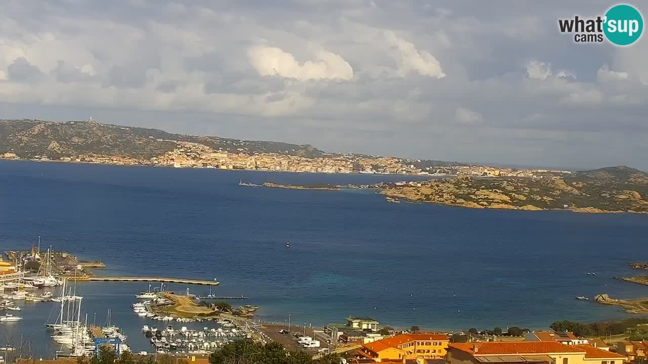 LIVE Sardinia webcam Palau – Panorama impresionante