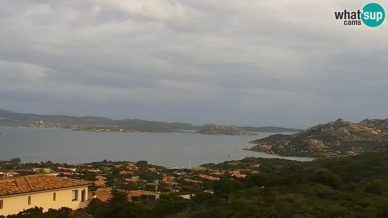 LIVE Sardinia webcam Palau – Panorama impresionante