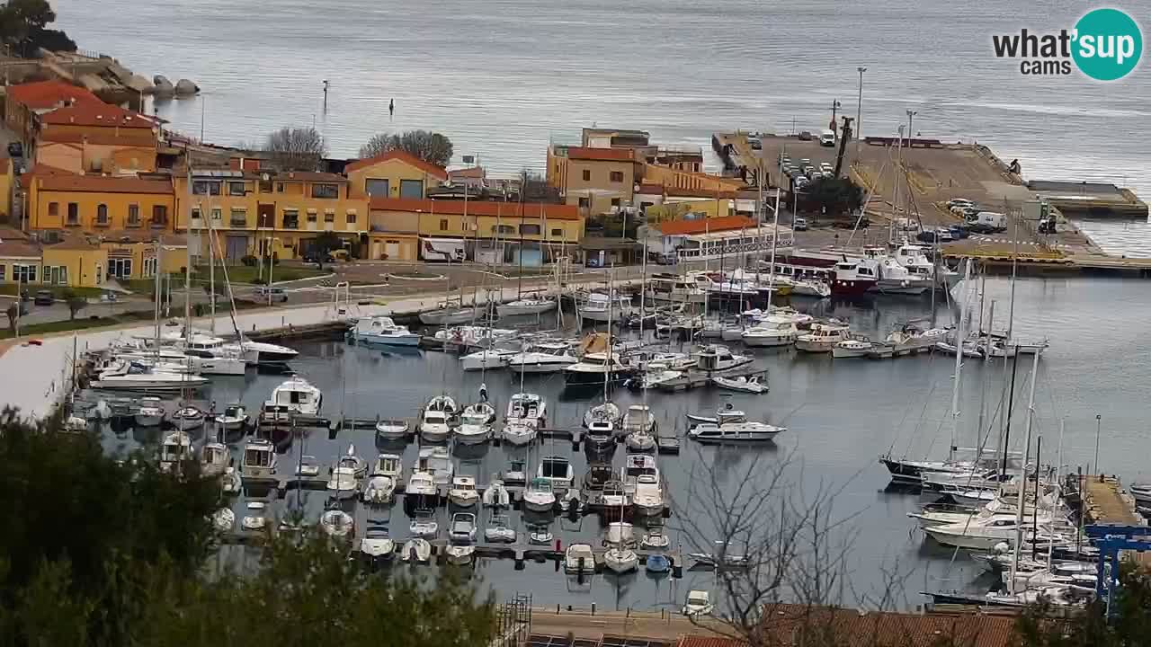 Sardinija v živo spletna kamera Palau – Panoramski pogled