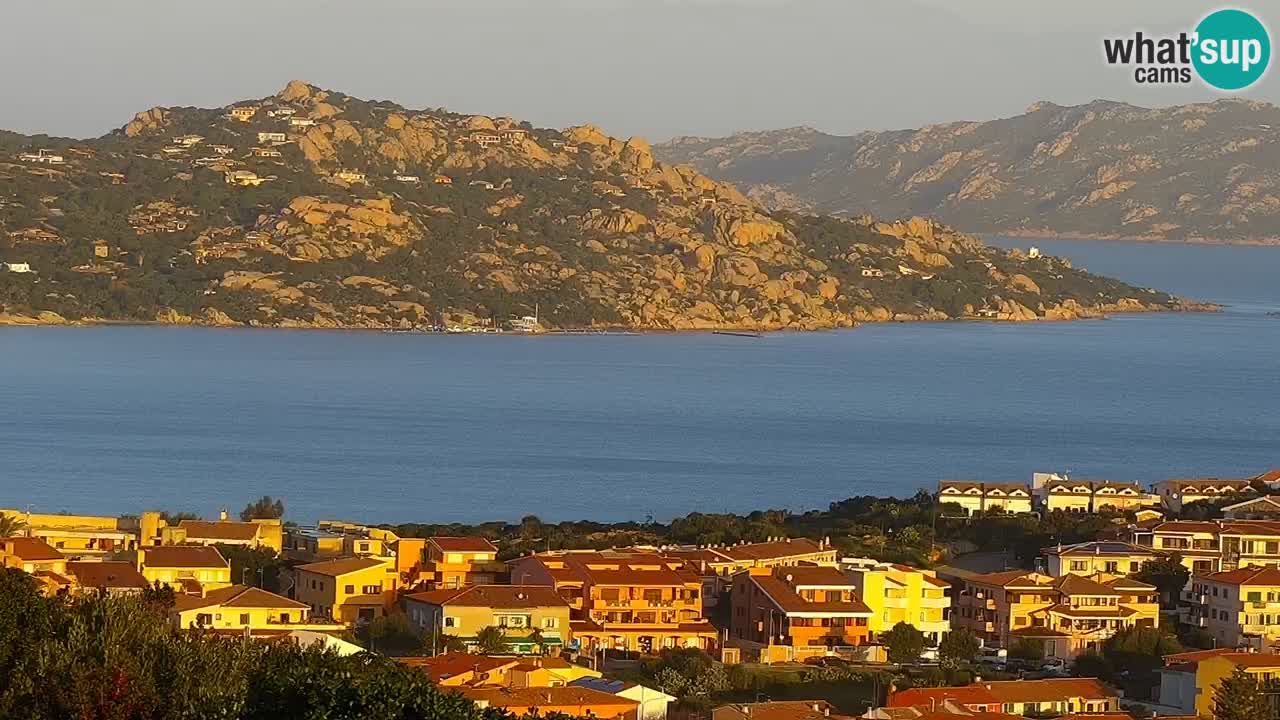 Sardinija v živo spletna kamera Palau – Panoramski pogled