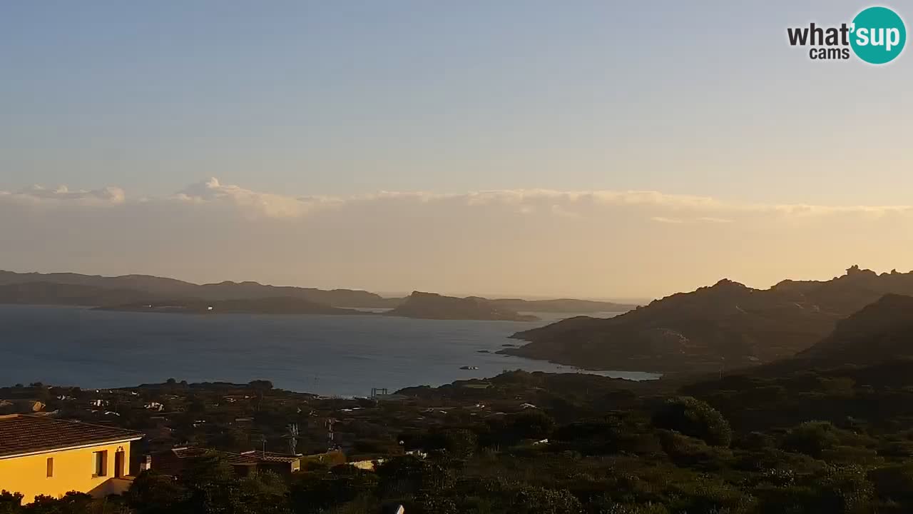 LIVE Sardinien webcam Palau – Panoramablick