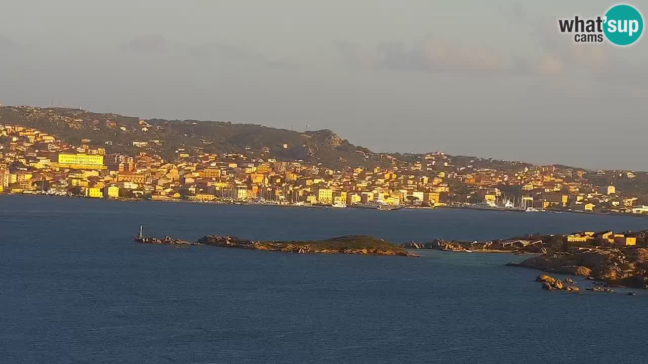 LIVE Sardegna webcam Palau – Stupendo panorama