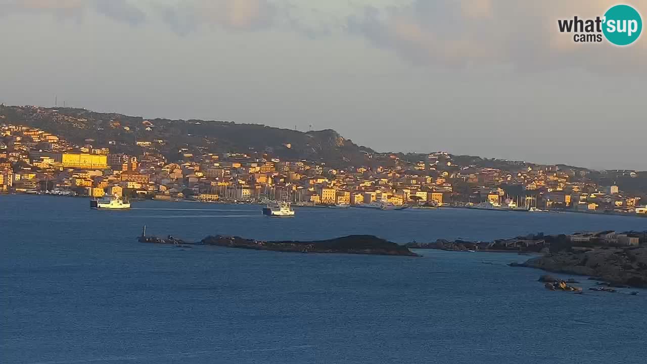 LIVE Sardegna webcam Palau – Stupendo panorama