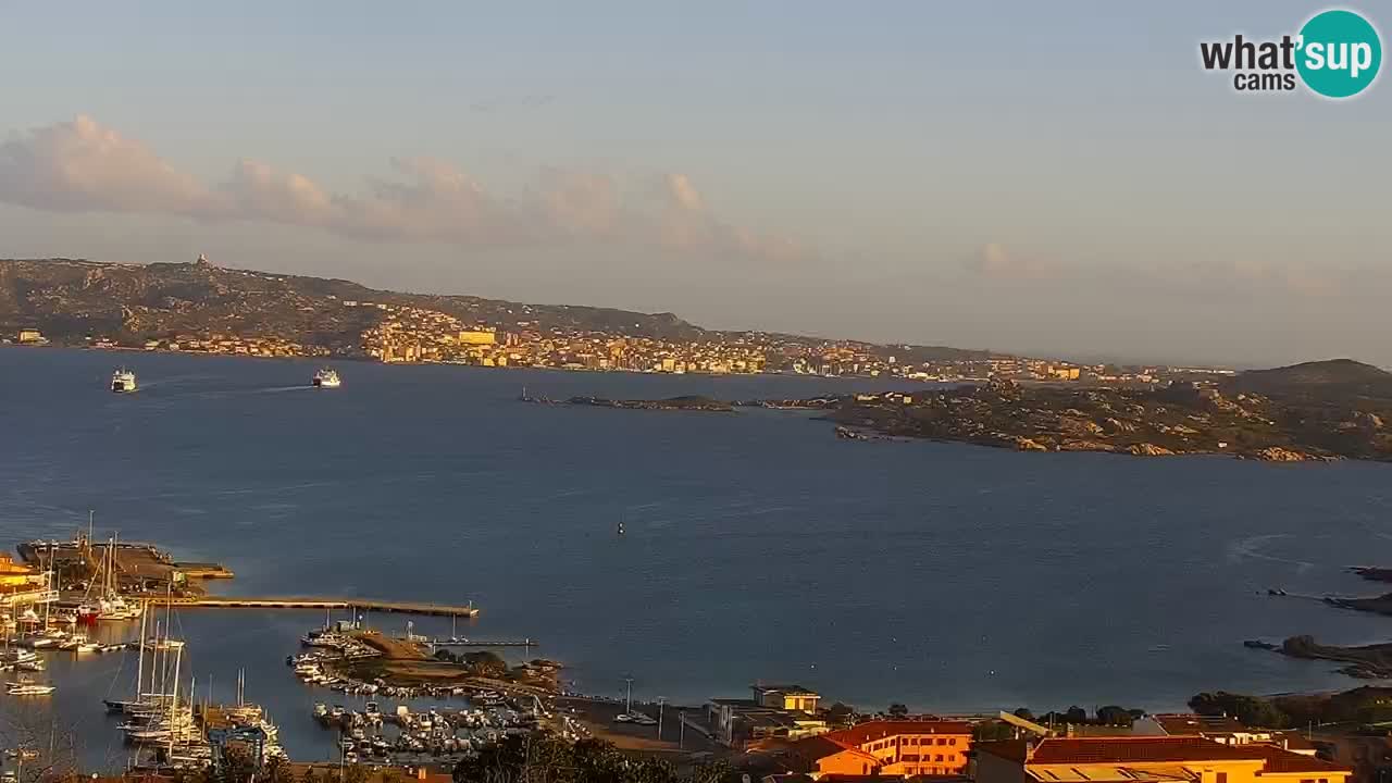 LIVE Sardinia Webcam Palau – Panoramic View