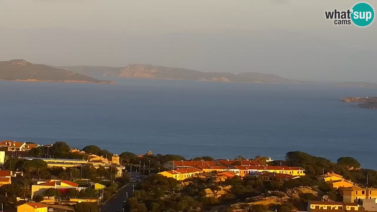 Sardinija v živo spletna kamera Palau – Panoramski pogled