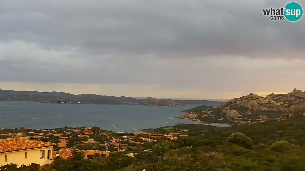 LIVE Sardinien webcam Palau – Panoramablick