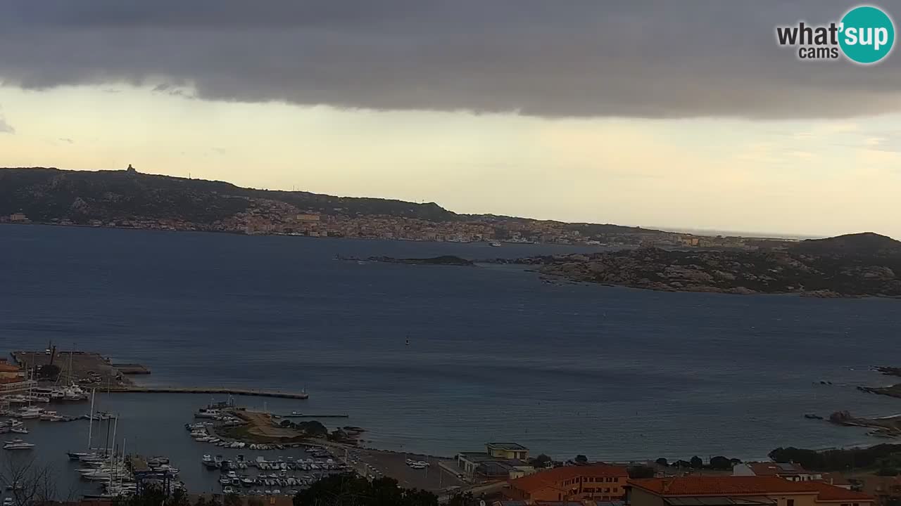 LIVE Sardinien webcam Palau – Panoramablick