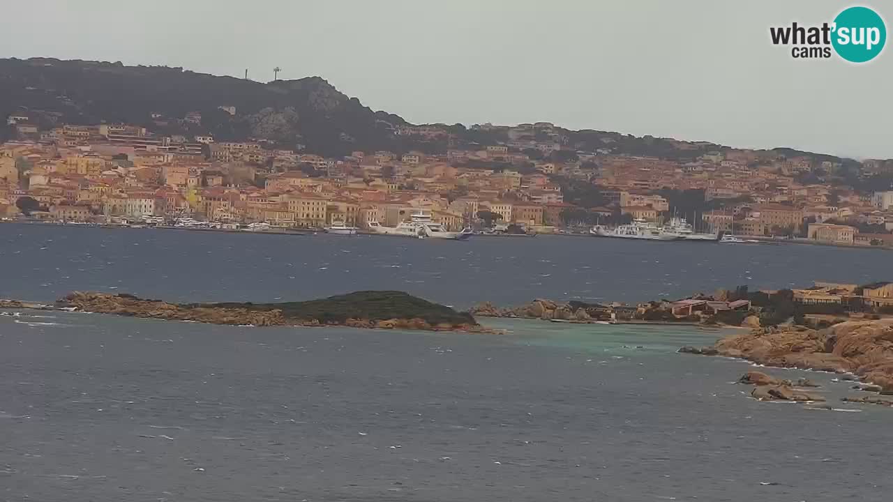 LIVE Sardinien webcam Palau – Panoramablick