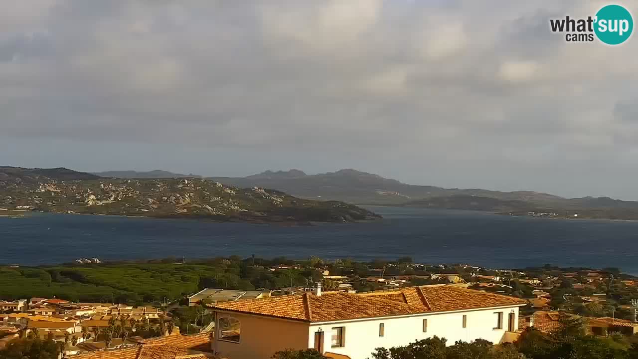 Sardinija v živo spletna kamera Palau – Panoramski pogled