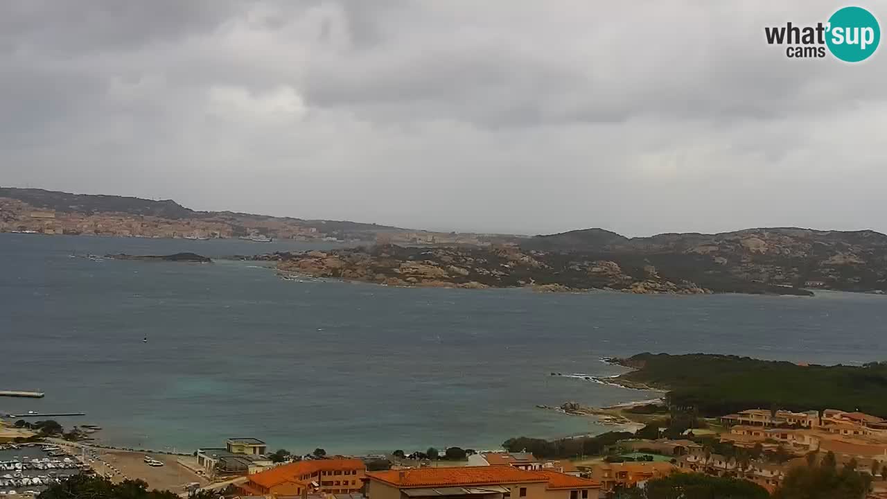 LIVE de la Sardaigne livecam Palau – Superbe panorama