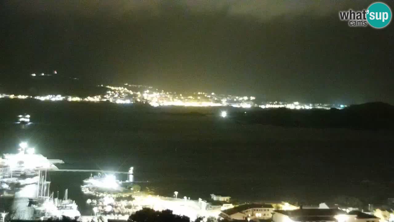 LIVE Sardinia webcam Palau – Panorama impresionante