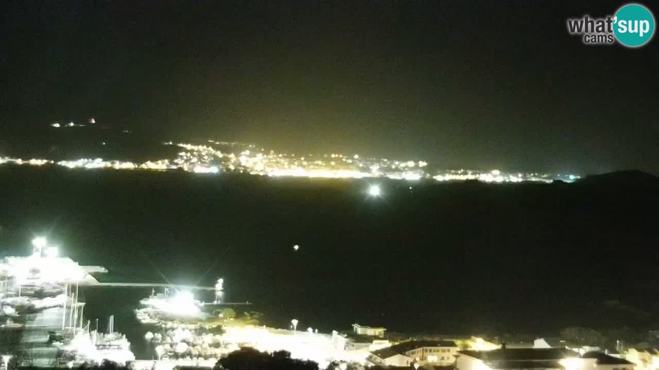 LIVE de la Sardaigne livecam Palau – Superbe panorama