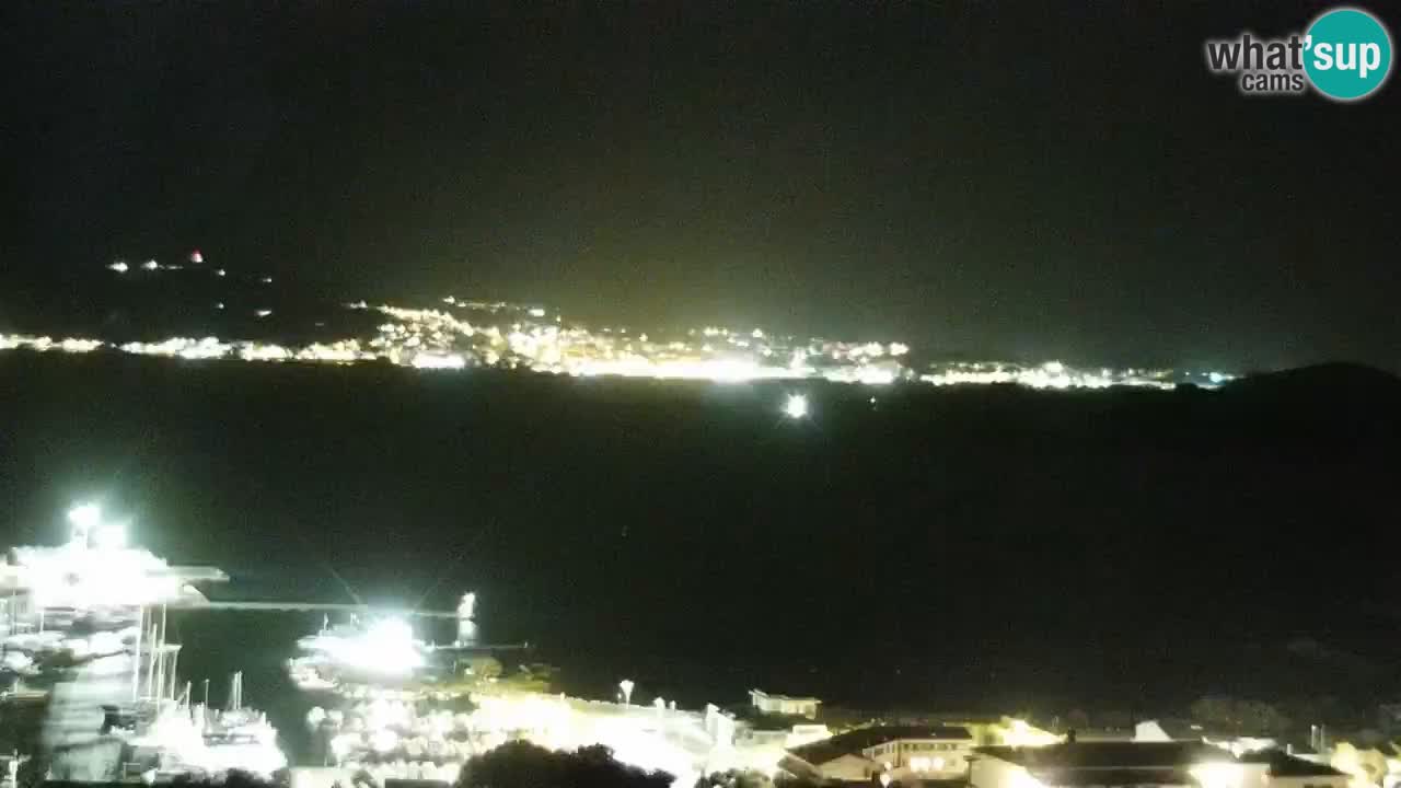 LIVE de la Sardaigne livecam Palau – Superbe panorama