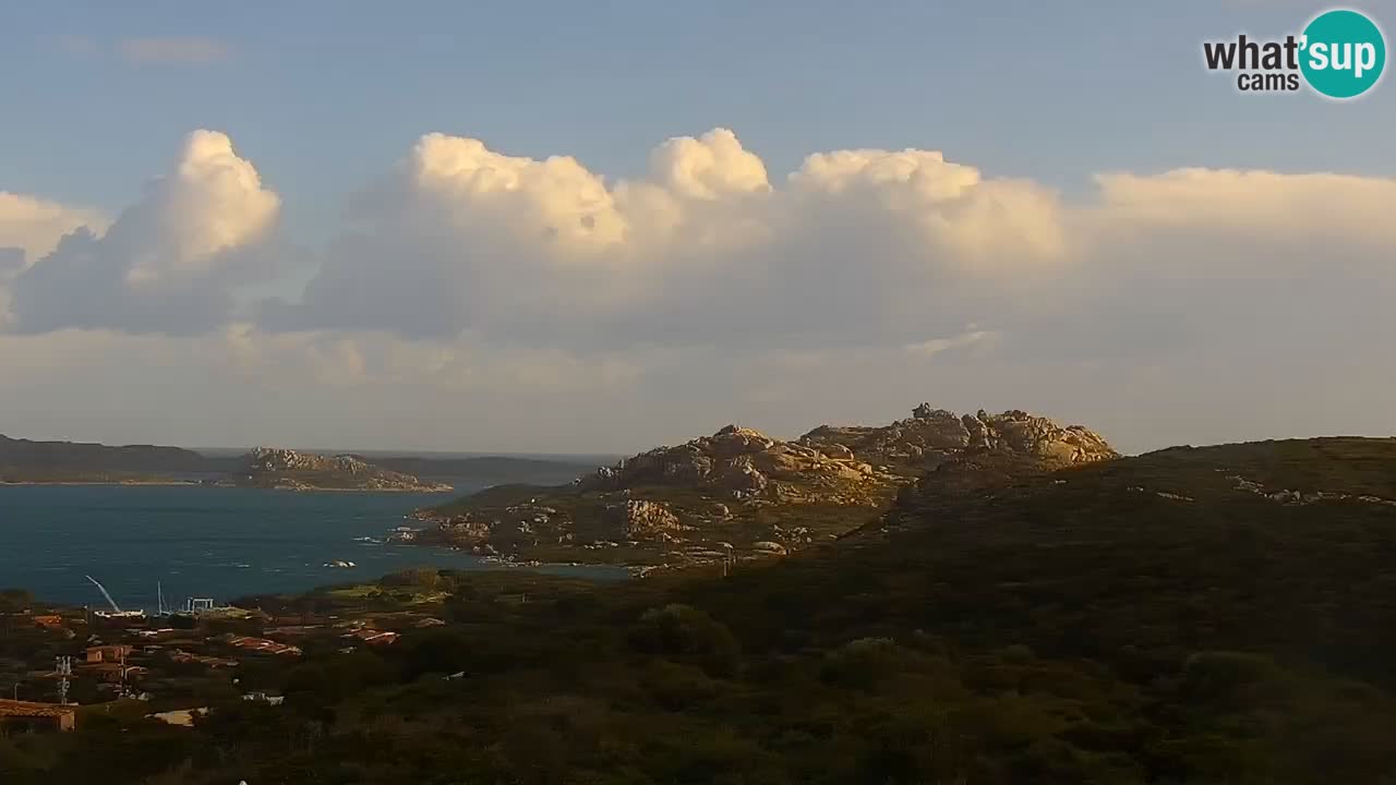 LIVE Sardinien webcam Palau – Panoramablick