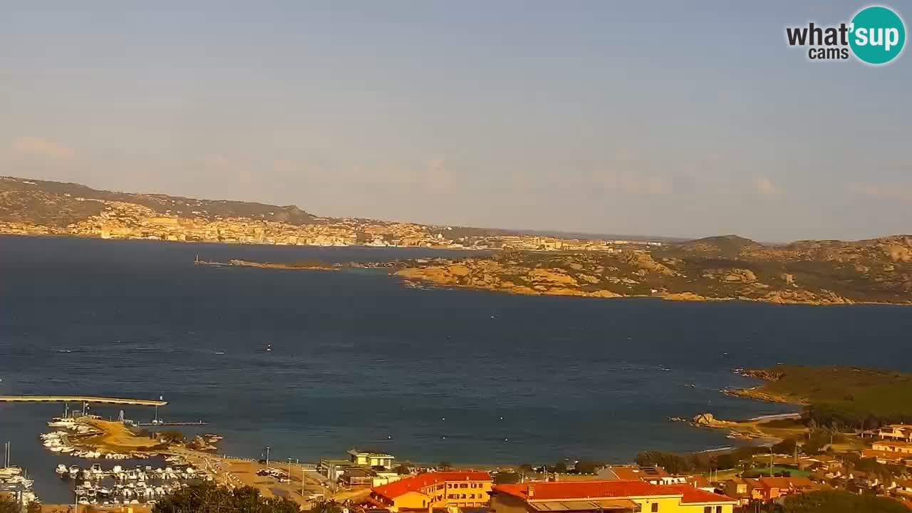 LIVE Sardinien webcam Palau – Panoramablick