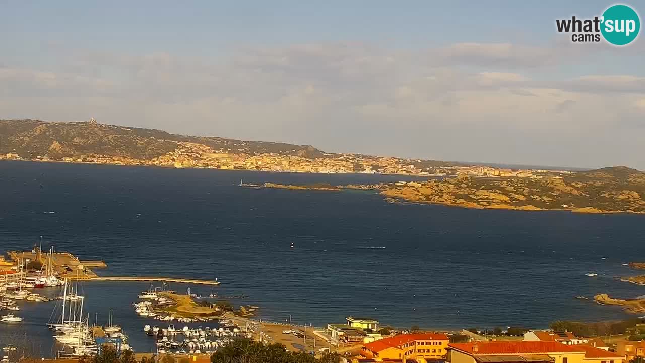 LIVE de la Sardaigne livecam Palau – Superbe panorama