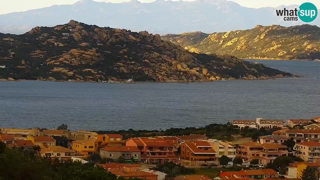 Sardinija v živo spletna kamera Palau – Panoramski pogled