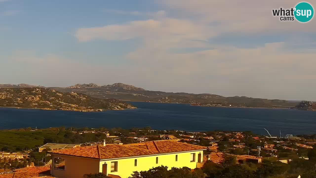 LIVE de la Sardaigne livecam Palau – Superbe panorama