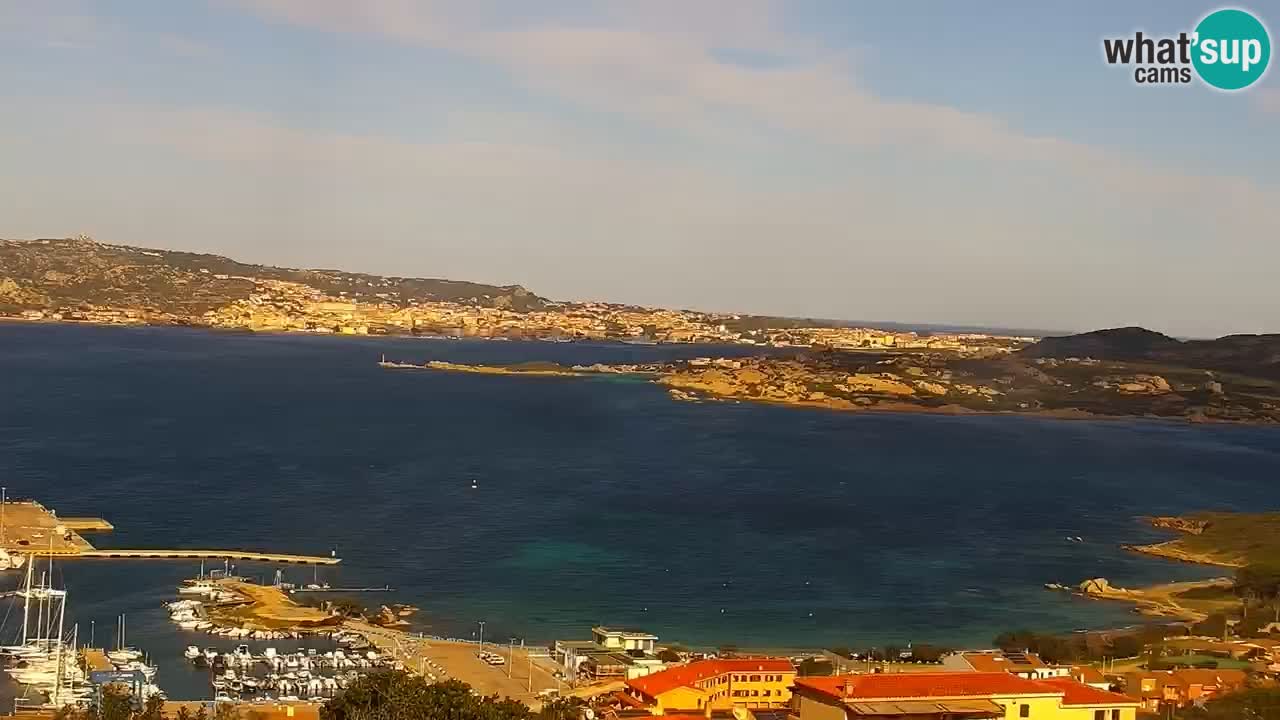 LIVE Sardinia webcam Palau – Panorama impresionante