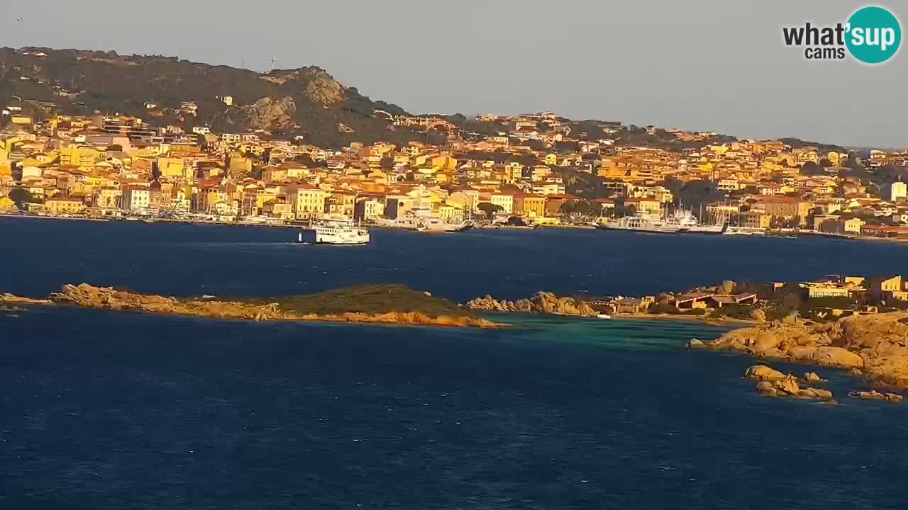 LIVE Sardegna webcam Palau – Stupendo panorama