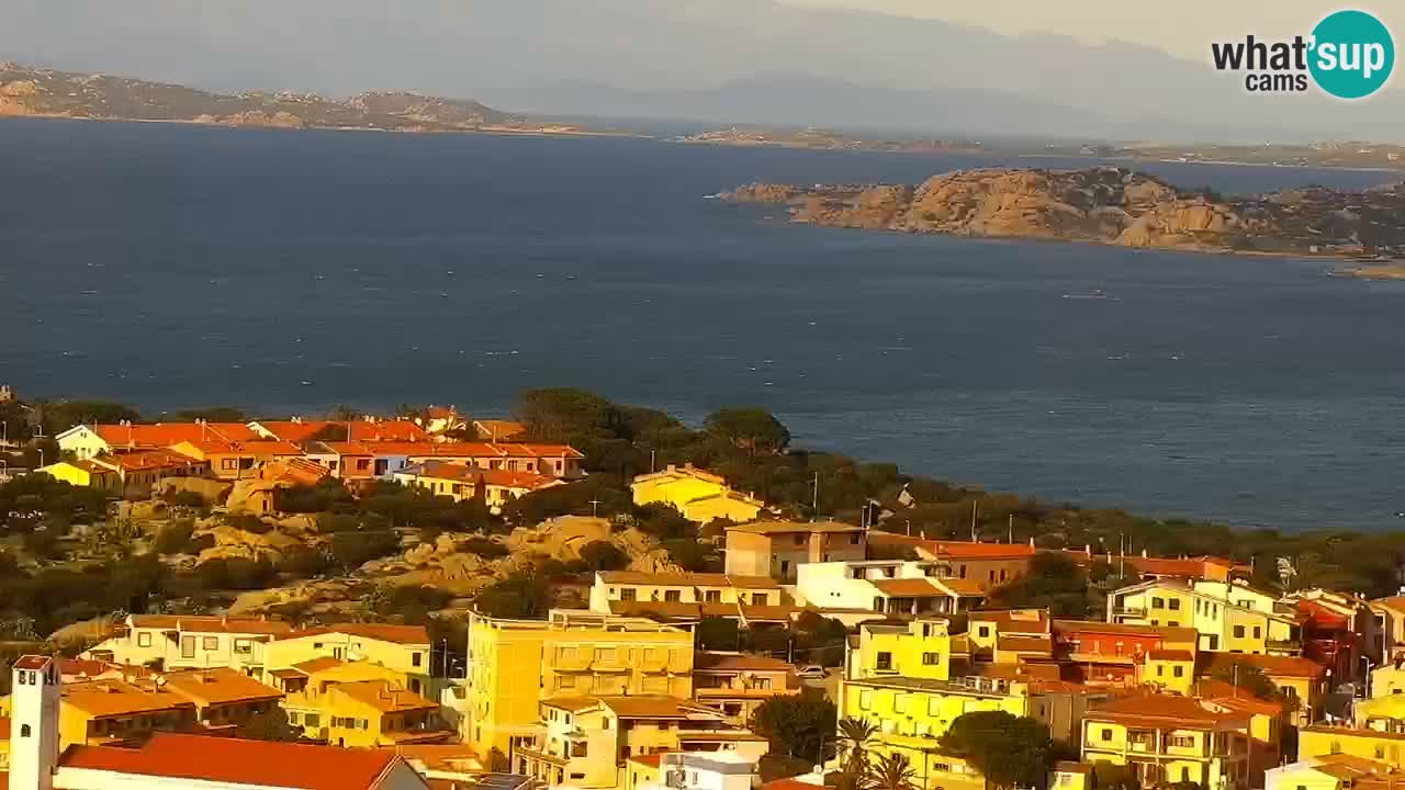 LIVE de la Sardaigne livecam Palau – Superbe panorama