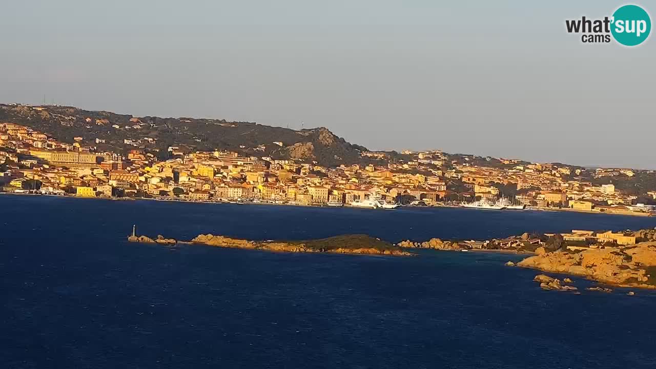 LIVE Sardinia Webcam Palau – Panoramic View