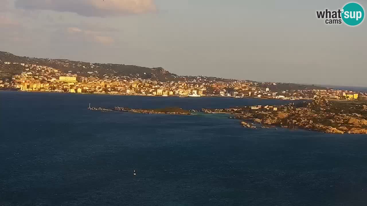 LIVE Sardinia Webcam Palau – Panoramic View