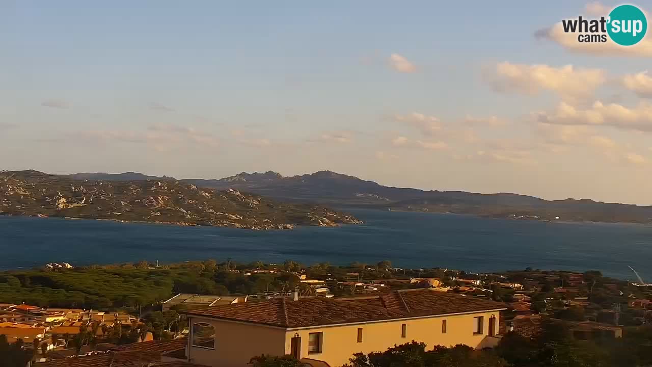 LIVE de la Sardaigne livecam Palau – Superbe panorama