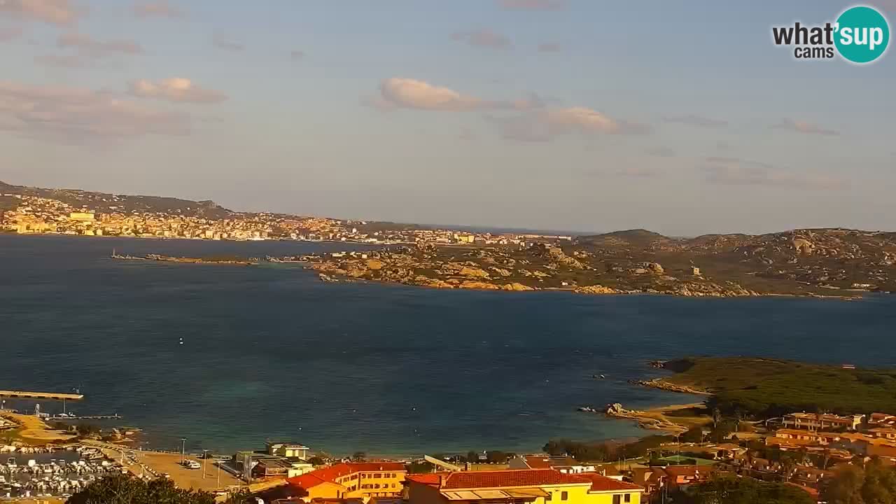 LIVE de la Sardaigne livecam Palau – Superbe panorama