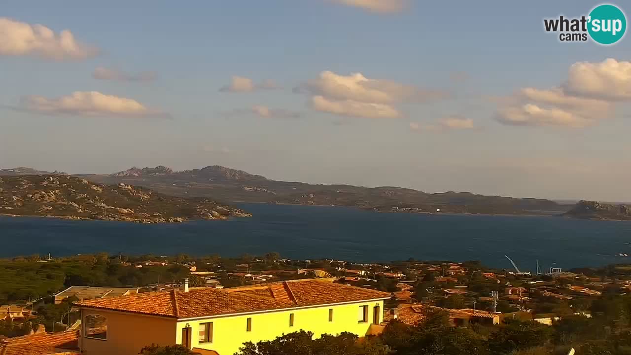 LIVE Sardinien webcam Palau – Panoramablick