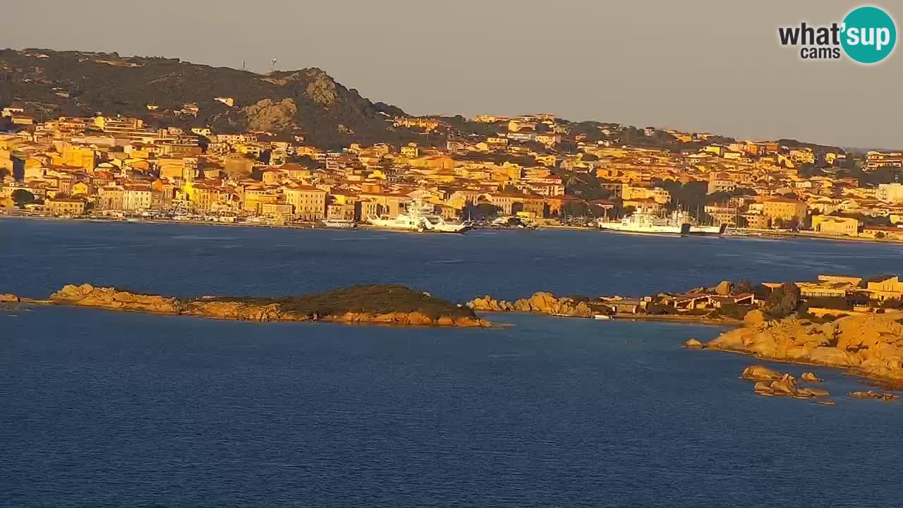 LIVE Sardinia Webcam Palau – Panoramic View