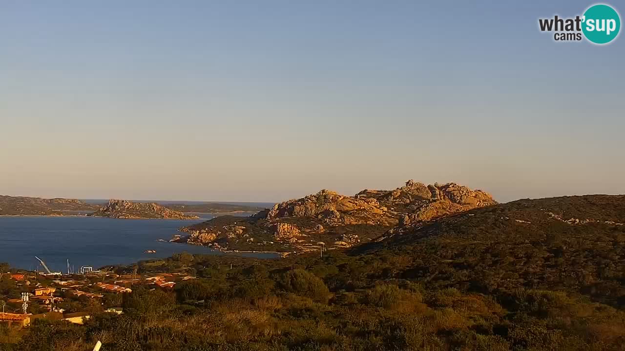 LIVE Sardinia Webcam Palau – Panoramic View