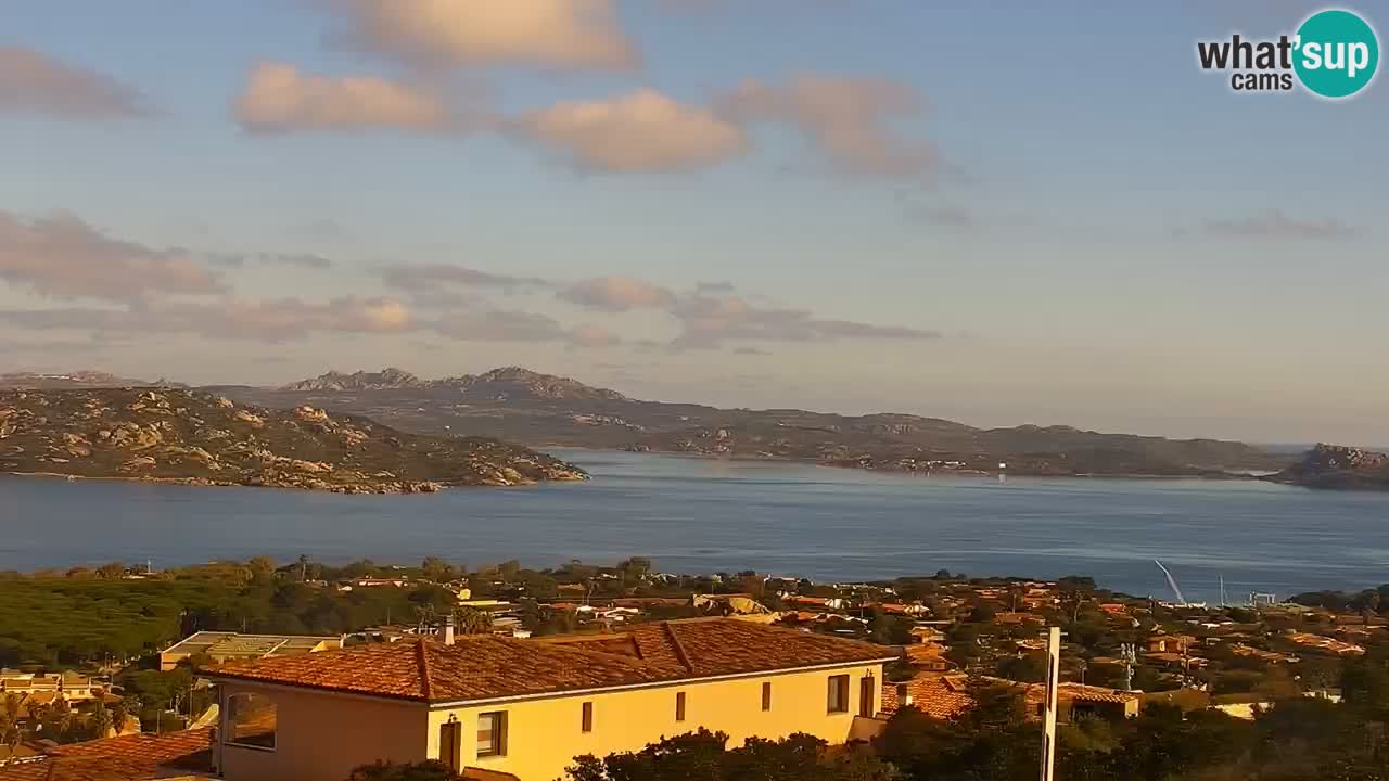 LIVE Sardinia webcam Palau – Panorama impresionante