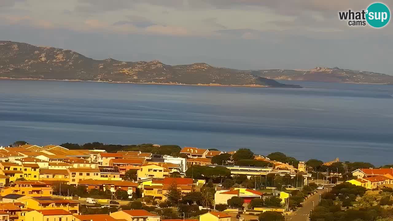 Sardinija v živo spletna kamera Palau – Panoramski pogled