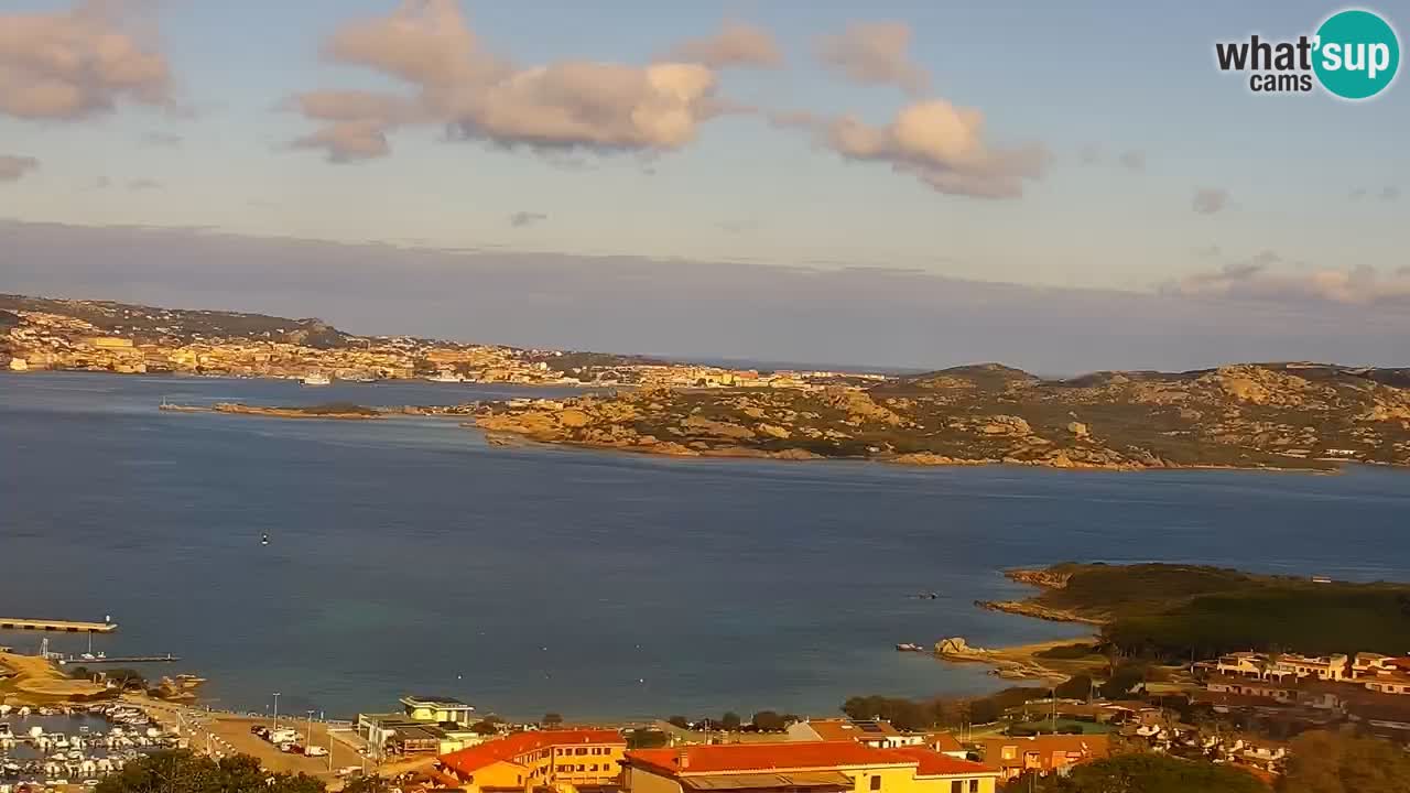 LIVE de la Sardaigne livecam Palau – Superbe panorama