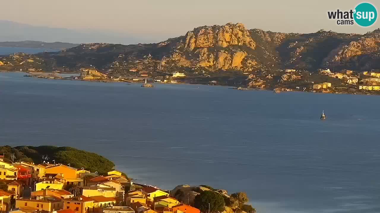 LIVE Sardinia webcam Palau – Panorama impresionante