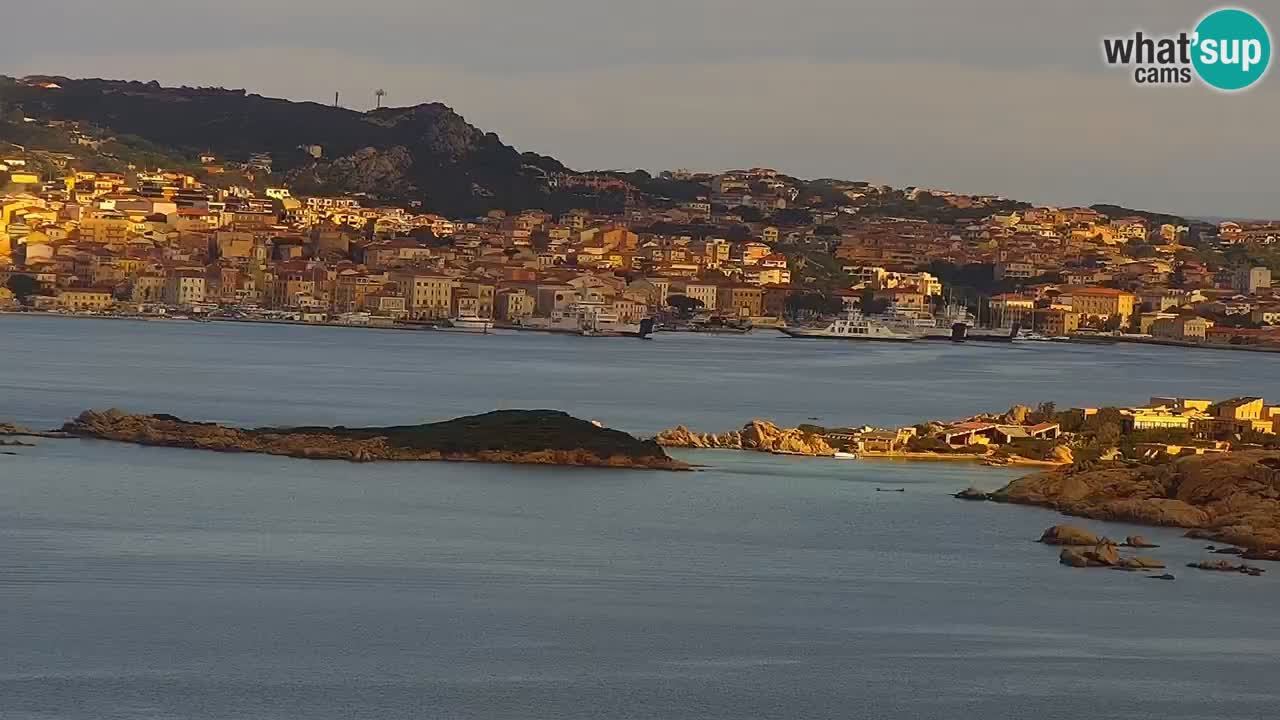 LIVE Sardinien webcam Palau – Panoramablick