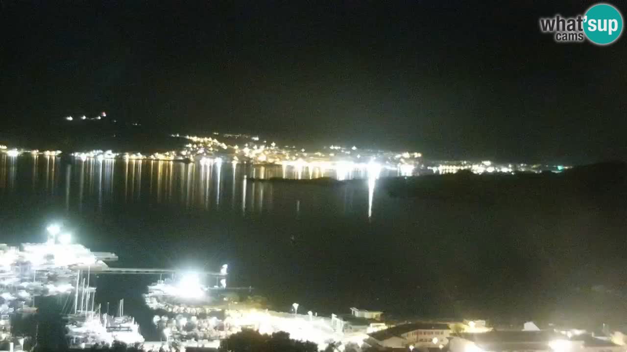 LIVE de la Sardaigne livecam Palau – Superbe panorama