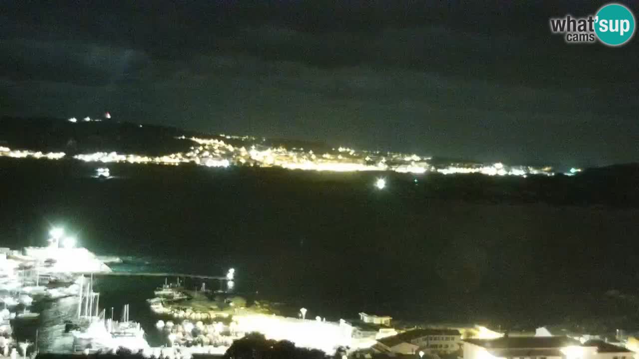 LIVE de la Sardaigne livecam Palau – Superbe panorama