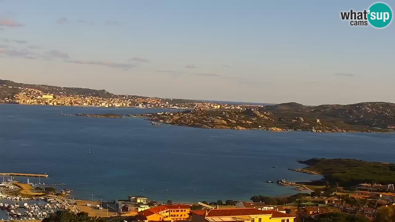 LIVE Sardinia Webcam Palau – Panoramic View