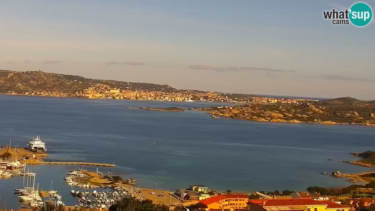 LIVE Sardinia Webcam Palau – Panoramic View