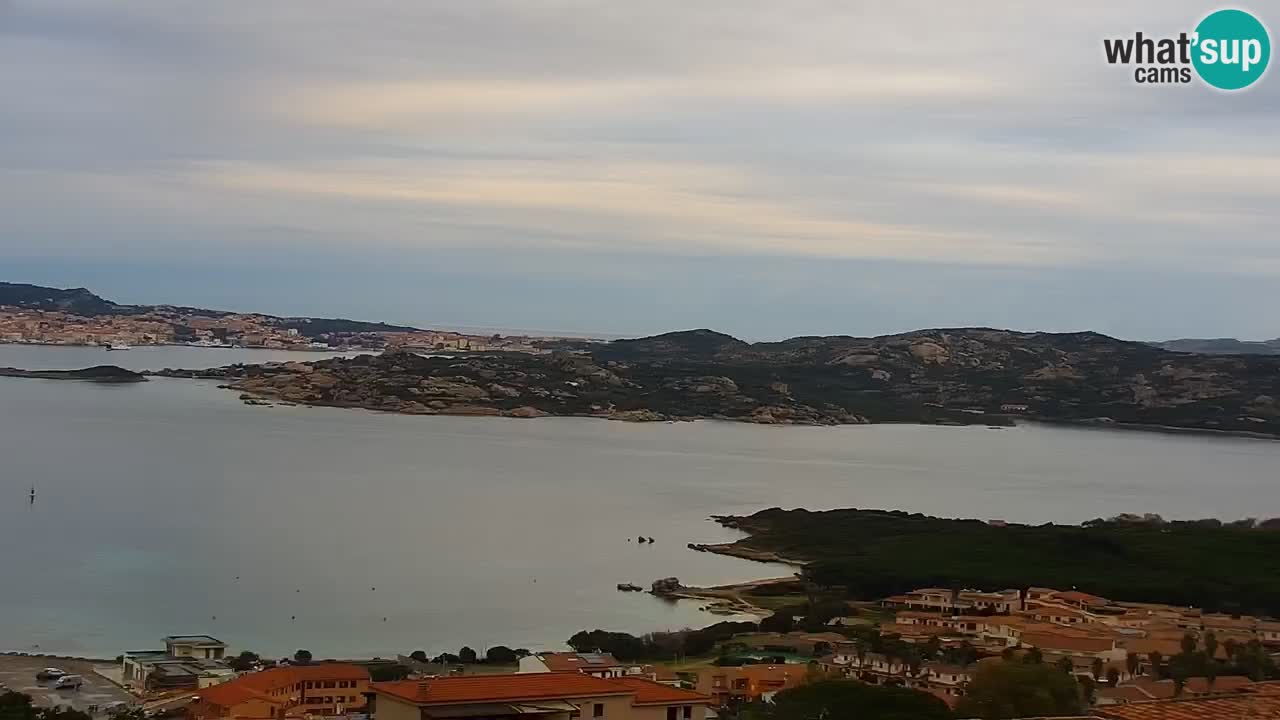 LIVE Sardinien webcam Palau – Panoramablick