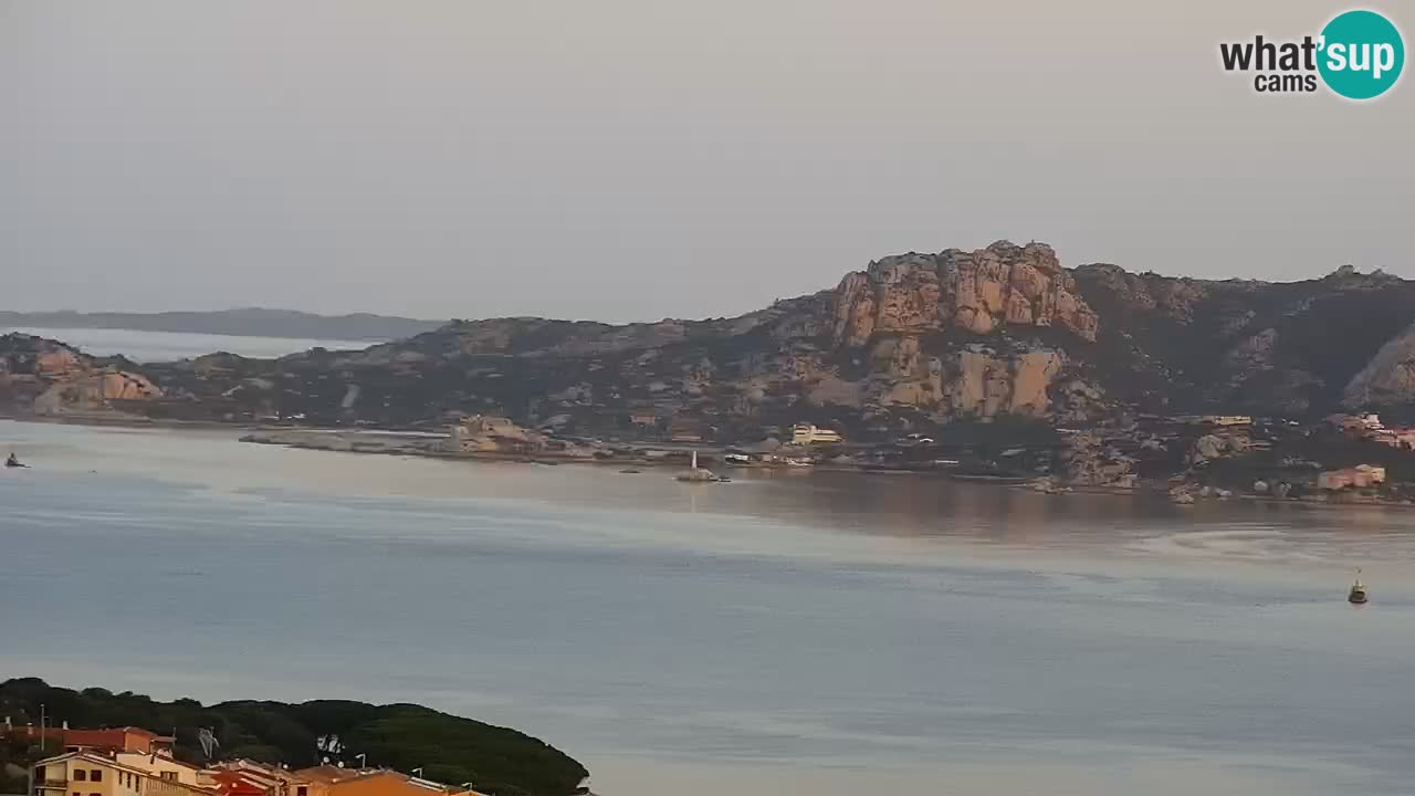 LIVE de la Sardaigne livecam Palau – Superbe panorama