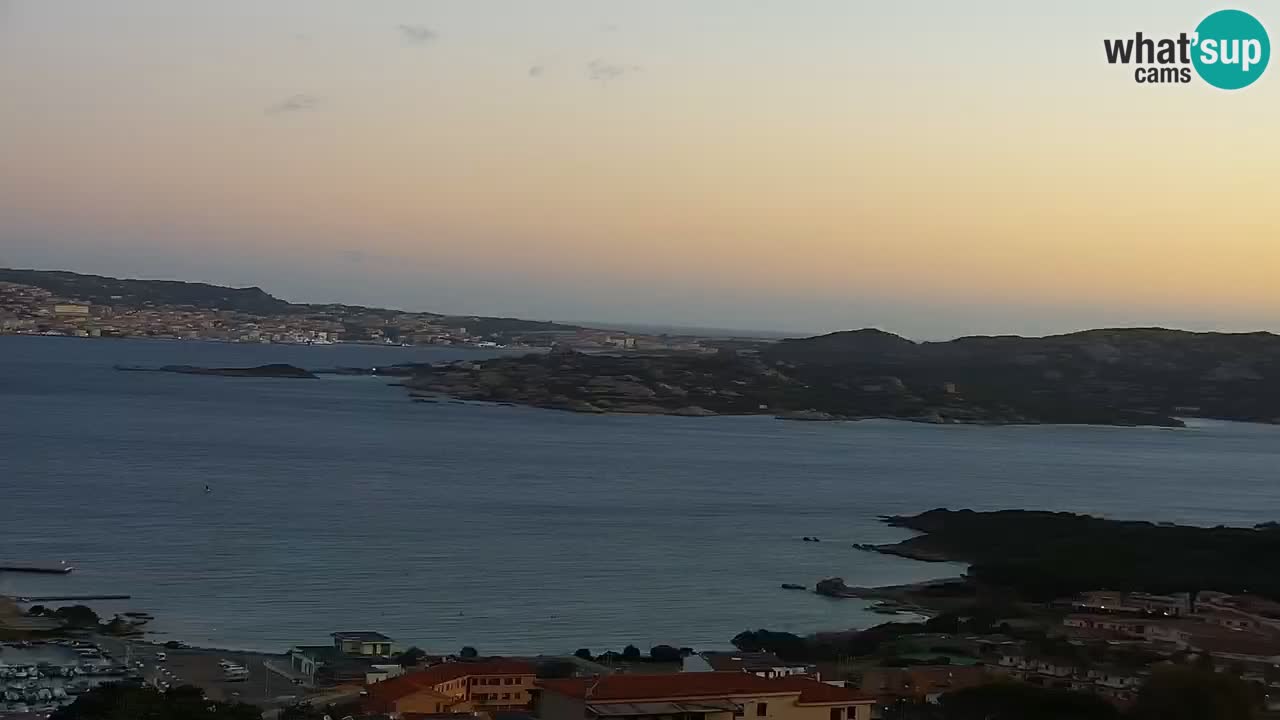 LIVE Sardinien webcam Palau – Panoramablick