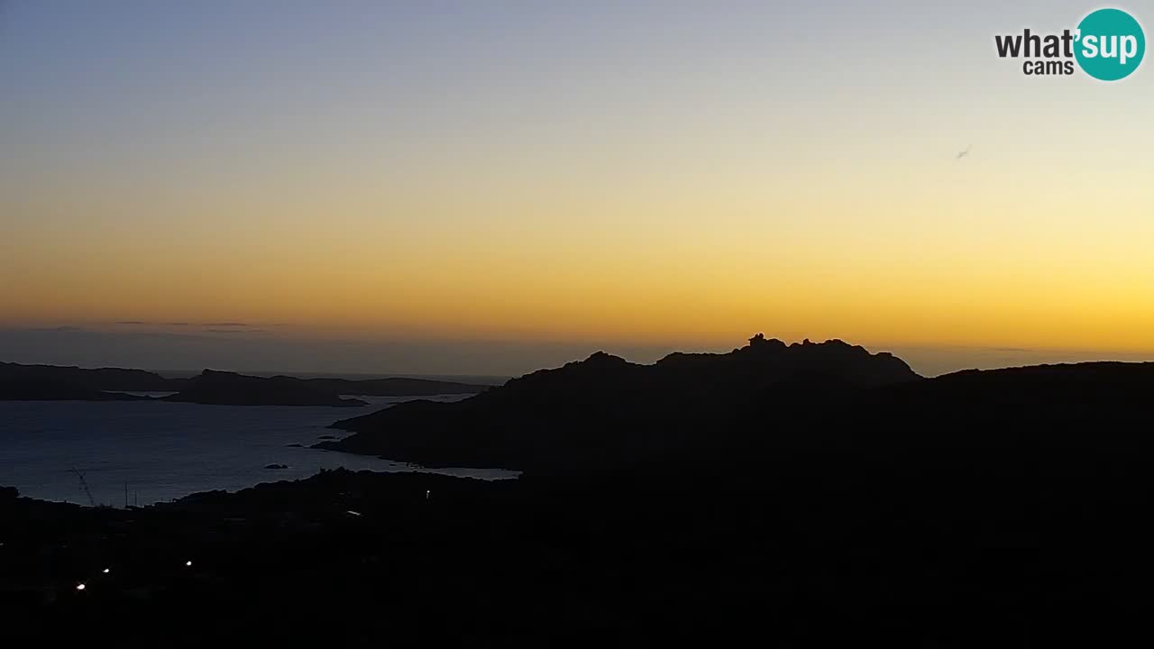 LIVE de la Sardaigne livecam Palau – Superbe panorama