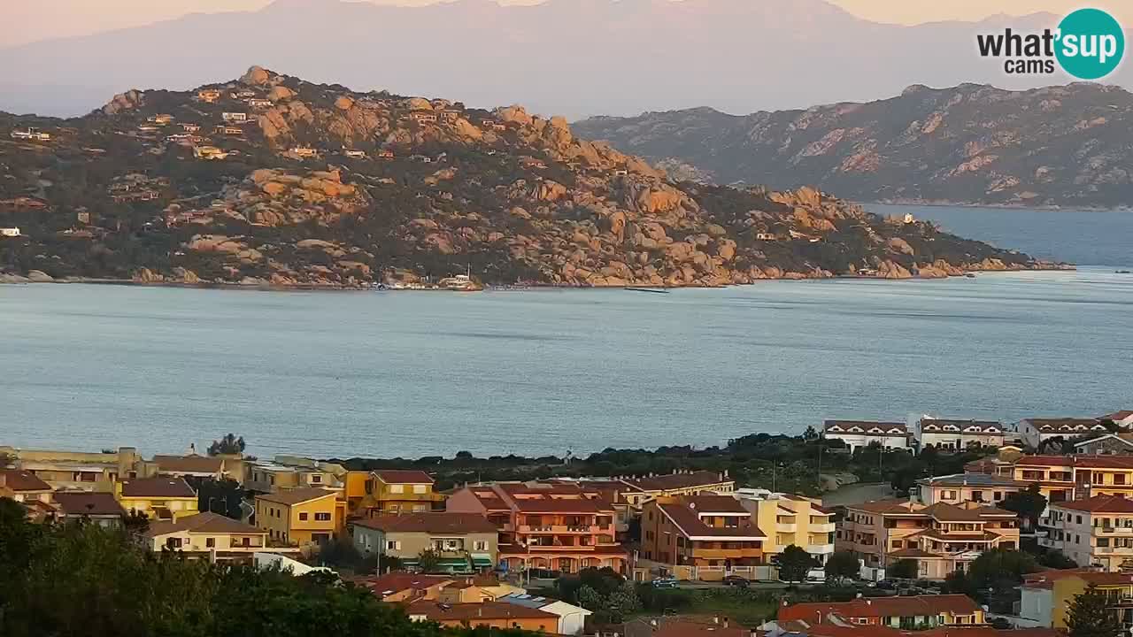 Sardinija v živo spletna kamera Palau – Panoramski pogled