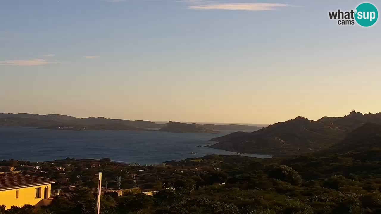 LIVE de la Sardaigne livecam Palau – Superbe panorama