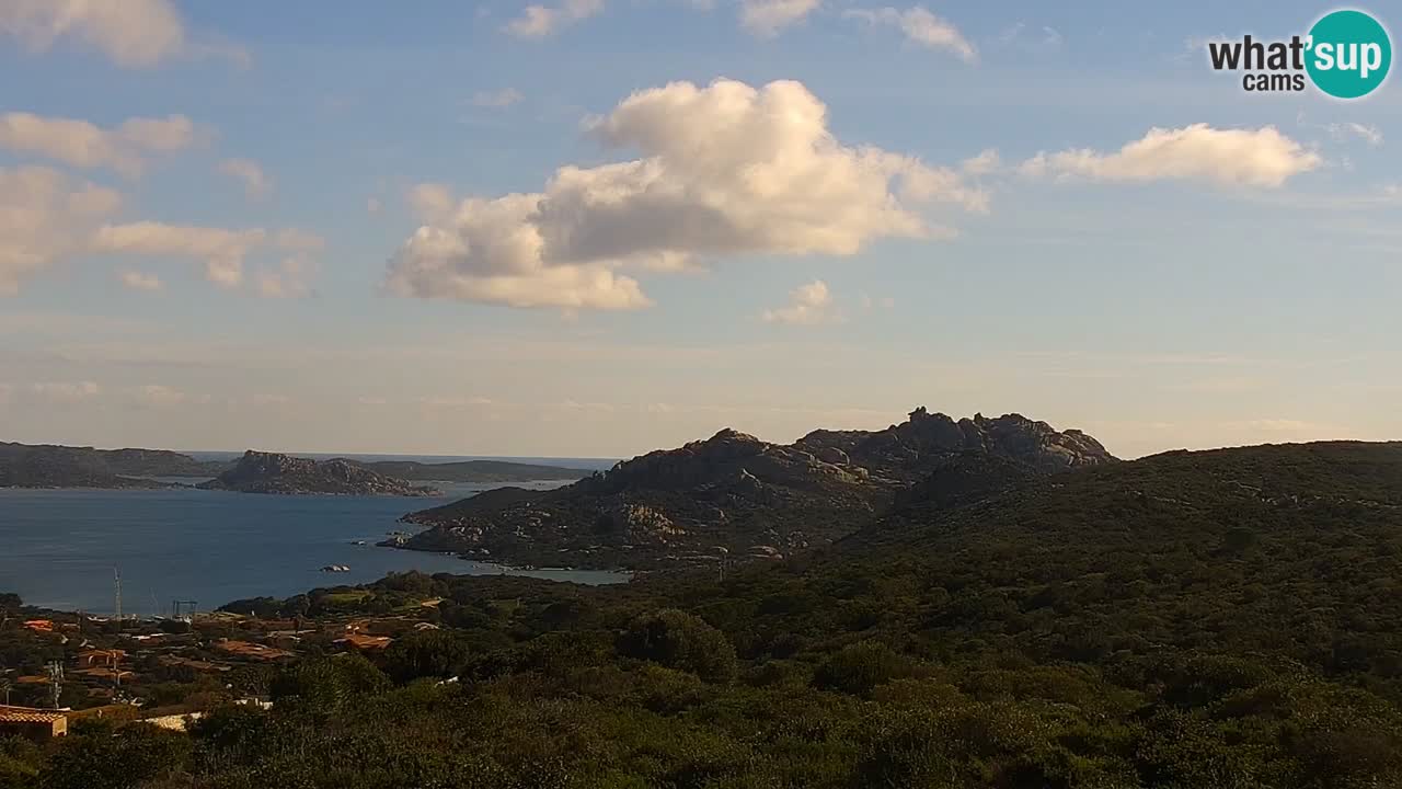 Sardinija u živo web kamera Palau – Panoramski pogled