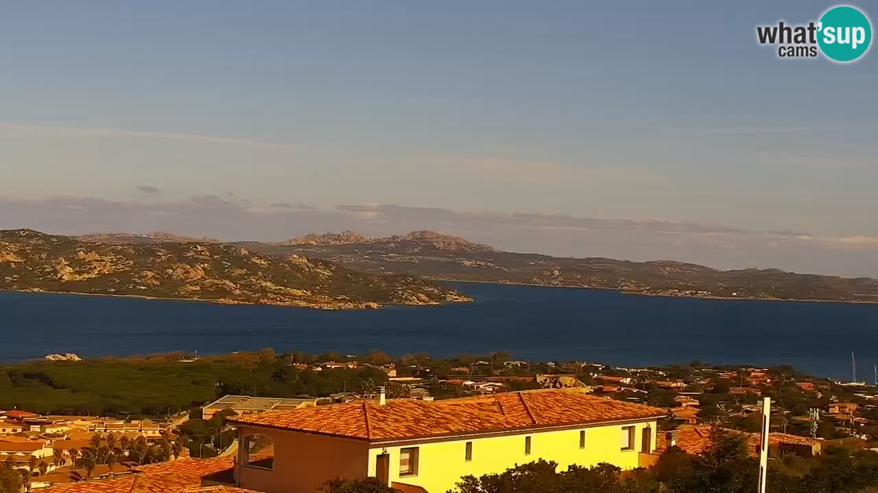 LIVE de la Sardaigne livecam Palau – Superbe panorama