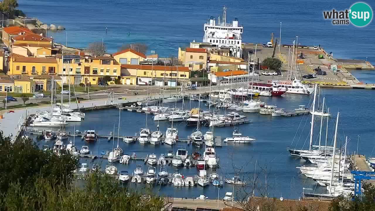 LIVE de la Sardaigne livecam Palau – Superbe panorama